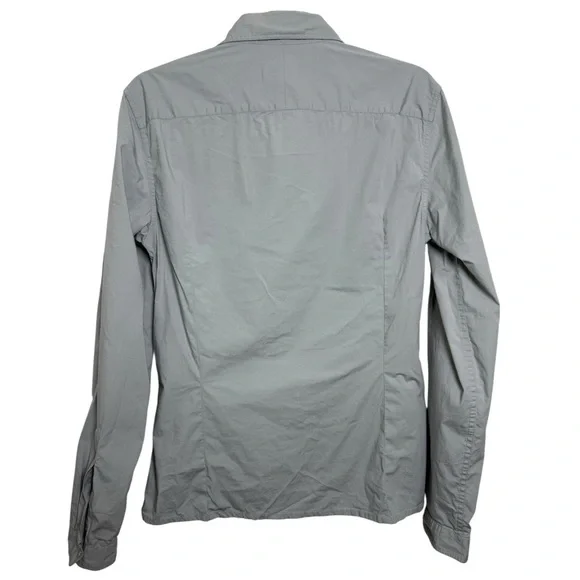 Vintage Y2K Diesel 1978 Button Down Shirt Men’s Size Small Medium Slate Grey - Picture 3 of 8